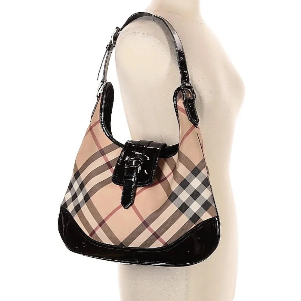 Burberry Nova Check Shoulder Bag - Picture 1 of 16